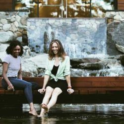 Campus Waterfall